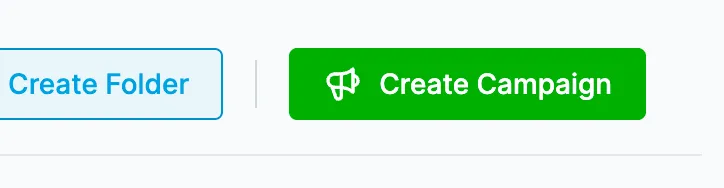 Pulsante Crea campagna nell'Email Builder